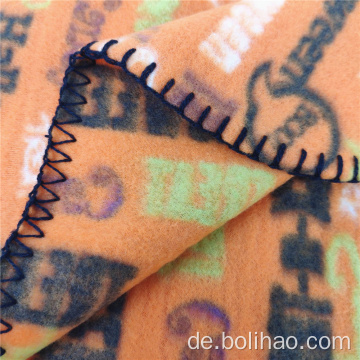 Die beste Qualität Superfine Faser Fleece werfen Decke im Freien Fleece Decke im Freien